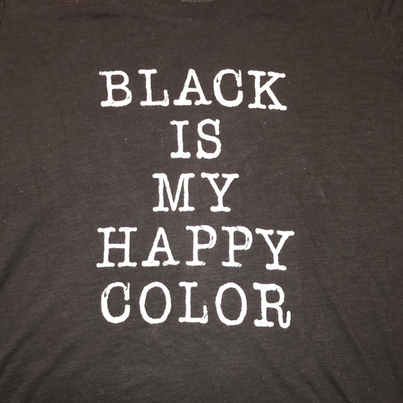 Torrid “Black is my happy color” Tee - Picture 3 of 5